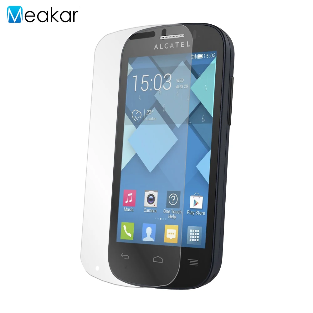0 3 мм 2.5D 9H стекло 4.0для смартфонов Alcatel One Touch Pop C3 закаленное для | Мобильные