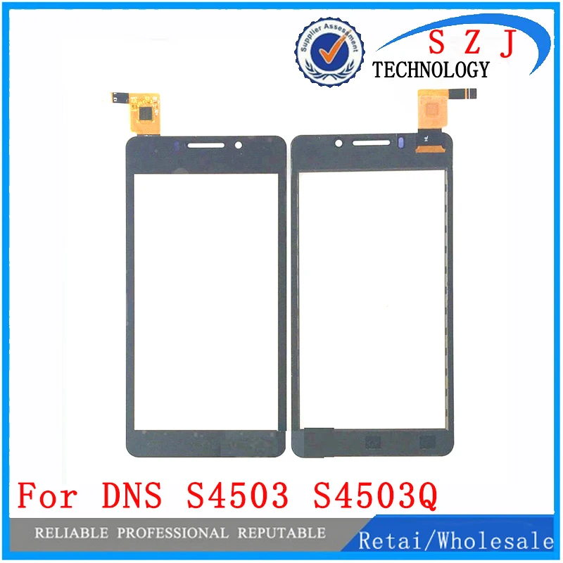

New 4.5'' inch touch screen DNS S4503 S4503Q SmartPhone Front Touch panel Digitizer Glass Sensor Replacement Free Shipping
