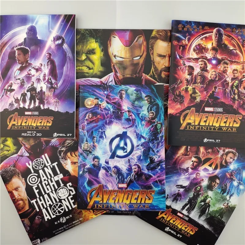 Записная книжка Мстители Infinity War Heros Железный человек Человек паук блокнот для