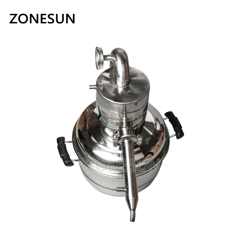 Дистиллятор для вина ZONESUN 10L набор барных принадлежностей эфирного масла бойлер