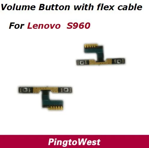 Оригинальная Кнопка громкости с гибкий кабель для замены запчасти ремонта Lenovo S960