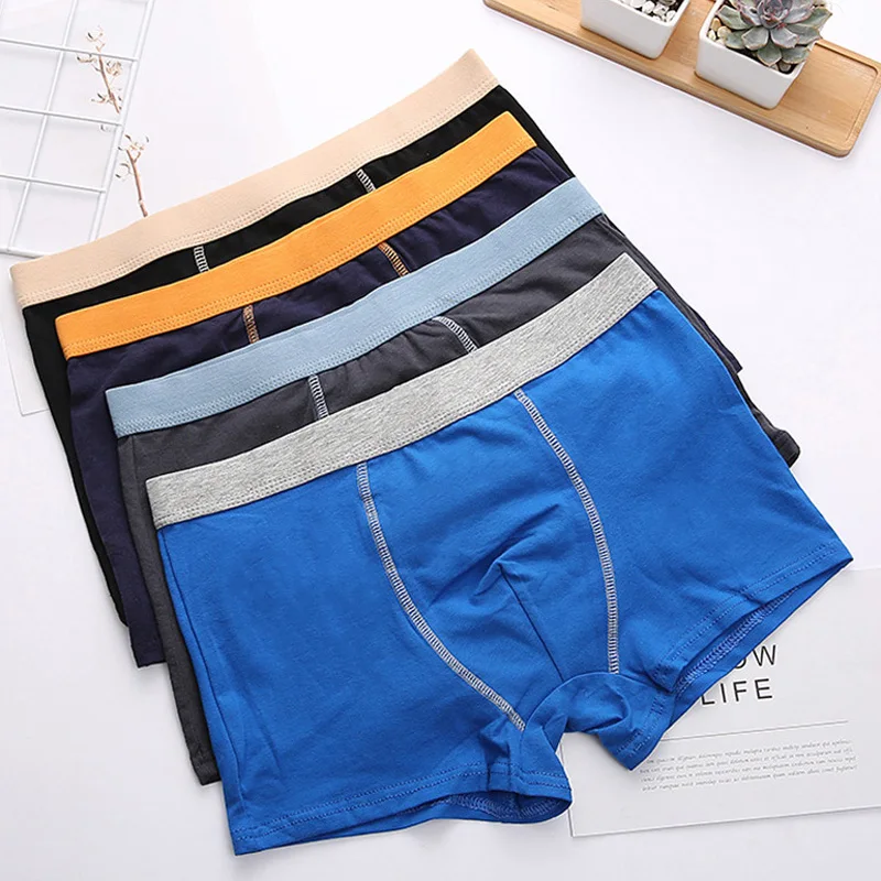 La MaxPa мужские боксеры размера плюс мужское нижнее белье шорты хлопок Cuecas