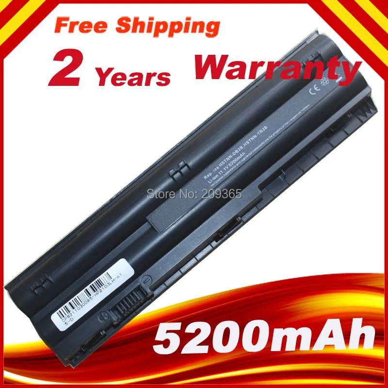 Laptop Battery For HP 646657-251 646755-001 646757-001 HSTNN-YB3A HSTNN-DB3B HSTNN-YB3B HSTNN-LB3B Mini 2100 2103 2104 110 200