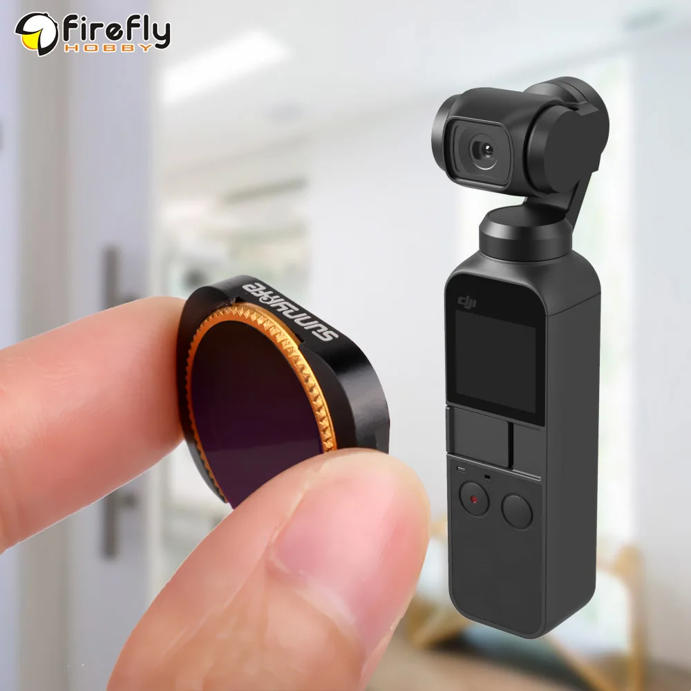 Sunnylife Gimbal Камера фильтр для объектива MCUV Регулируемый CPL NDPL ND64 PL ND32 ND4 ND8 карман 2/OSMO