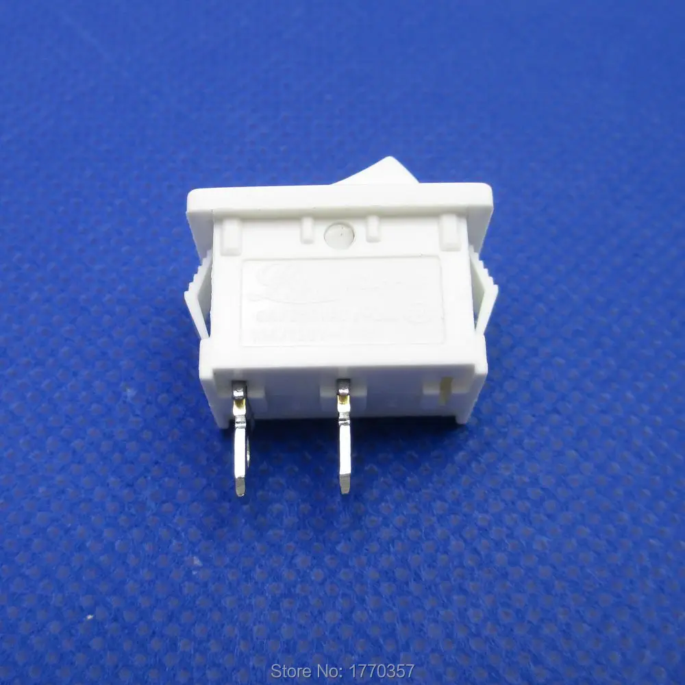 5pcs/lot 2 pins ON/OFF I/O 21*15mm in Mini Boat Rocker Switch 6A 250VAC 10A 125VAC brand new high quality black white | Обустройство