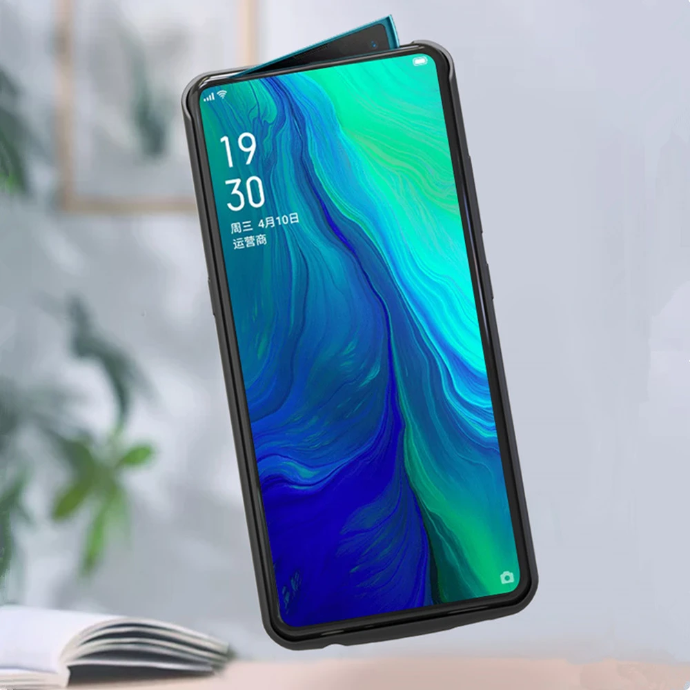 6500 мАч Расширенный телефон Батарея Мощность чехол для OPPO Рено Портативный Bank