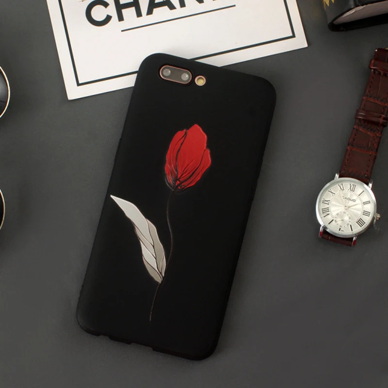 ELALA Cartoon Leon Matilda Case For Iphone 6s Cover 3D Rose Patterned Soft Silicon TPU 6 7 8Plus X XR XsMax Cute | Мобильные