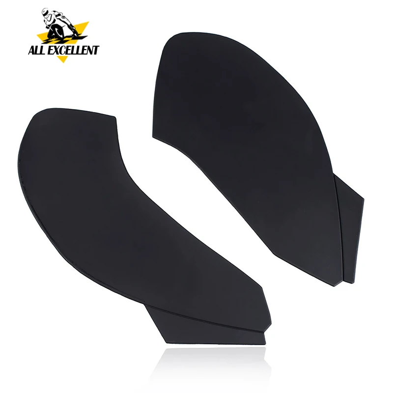 Мотоциклетные наклейки на топливный бак 2 шт. левый и правый черный Бензобак