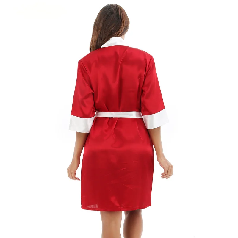 2018 Дамская Сексуальная шелковая атласная ночная рубашка Летняя Свадебная