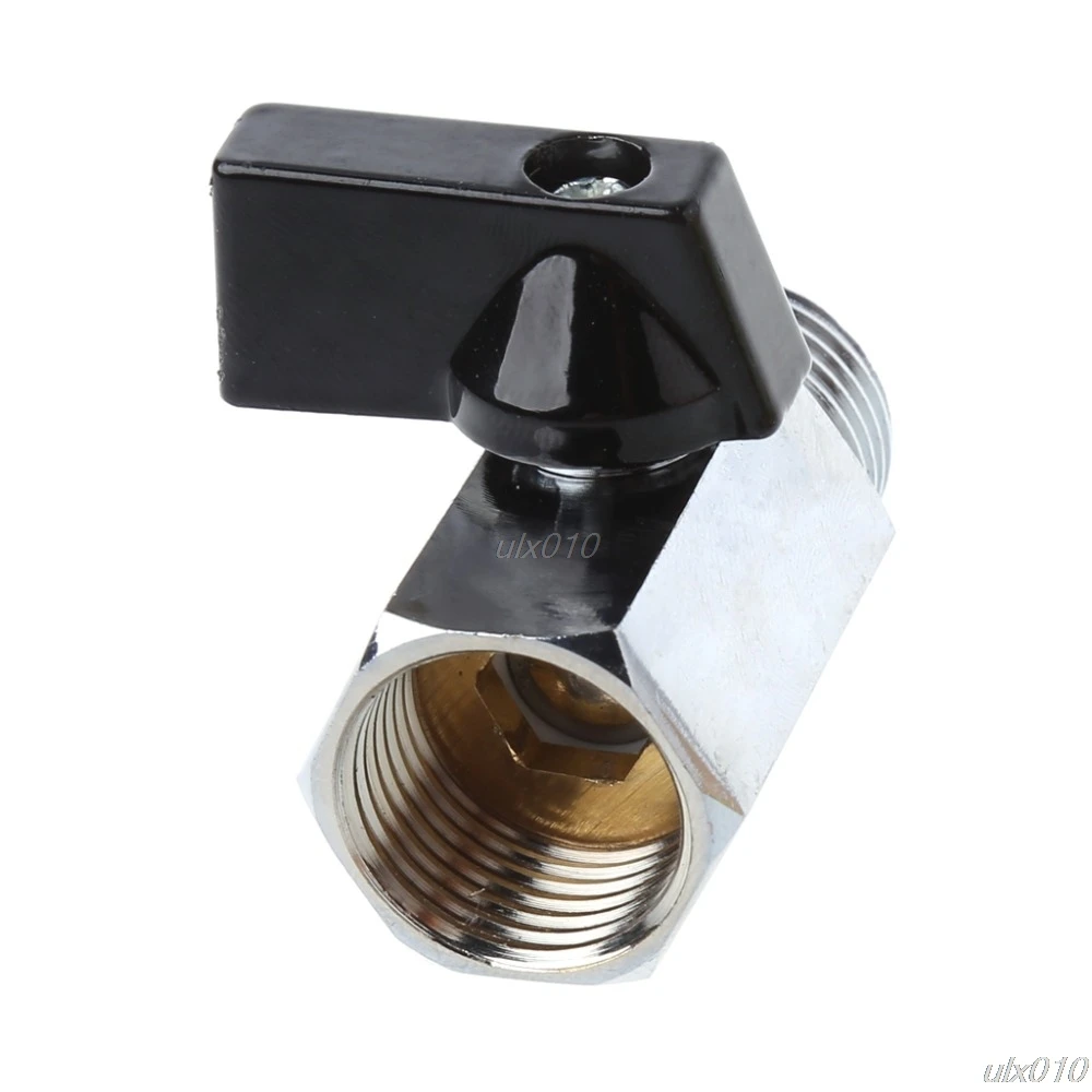 Латунный Мини шаровой кран 1/2 &quotBSP Мужской и Женский Воздушный компрессор для