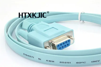 Для консольного кабеля Cisco RJ45 Cat5 Ethernet к Rs232 DB9 COM порт последовательные женские