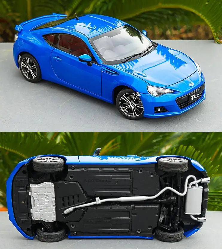 1:18 передовая модель автомобиля из сплава, SUBARU BRZ GT86, литая металлическая модель игрушечного автомобиля, коллекция подарков