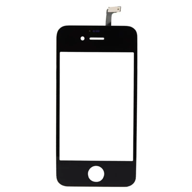 Сенсорный экран Замена спереди Стекло объектив + планшета для iphone 4 4S Панель