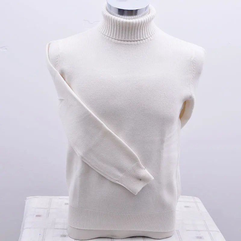 100% козья шерсть кашемир утолщаются вязать мужчин осень зима пуловер свитер