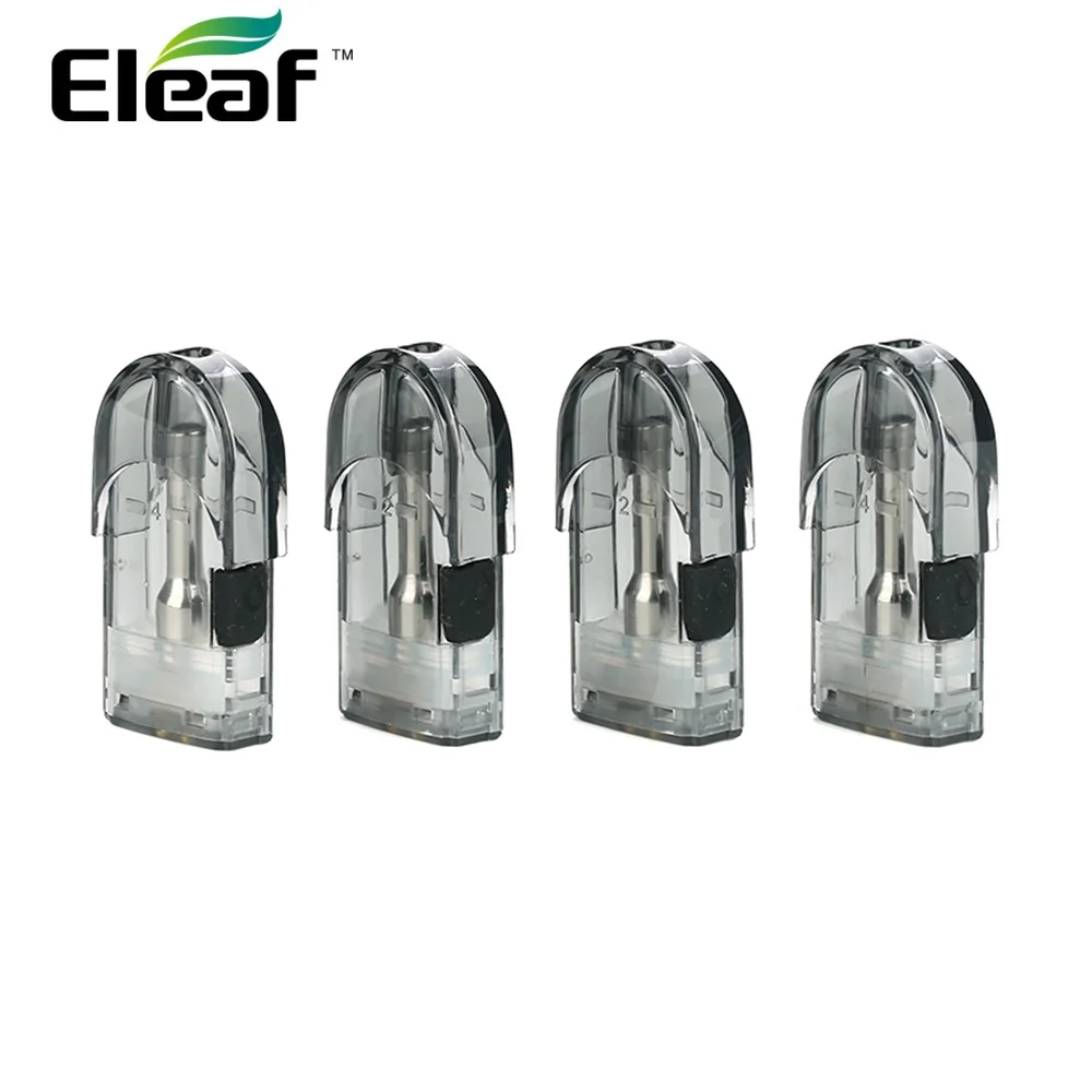 100% Original Eleaf Elven Pod Cartridge 1.6ml Capacity 4pcs/pack with 1.6ohm Resistance for Starter Kit Vape vs ijust | Электроника
