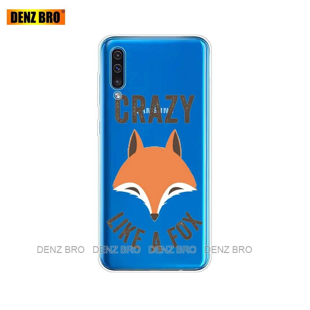 34657 Чехол-бампер для samsung Galaxy A50, силиконовая прозрачная задняя крышка, чехол для телефона samsung A50 A505 A505F SM-A505F, мягкий чехол 6,4 - Цвет: 34657