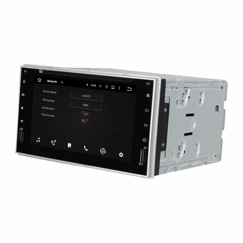 KLYDE 6 2 &quot8 ядерный Din Android 8 0 для универсального автомобильного радио