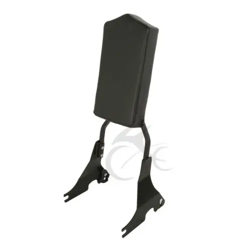 Регулируемая черная спинка Sissy бар для Harley Sportster 883 1200 на заказ 04 18 XL883 XL1200 SuperLow 48 72