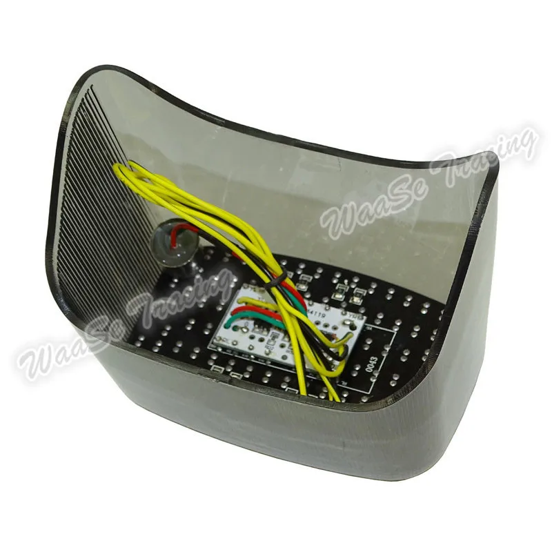 Waase для Yamaha Vmax 1200 VMX1200 1985-2007 2006 2005 2004 2003 2002 E-Mark хвост светильник тормозной поворотники Интегрированный Светодиодный светильник
