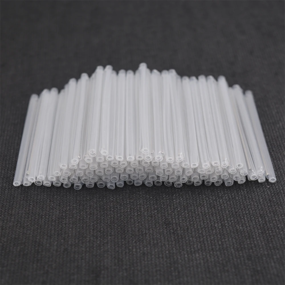 Premium Dia 2.5mm Fiber Optic Fusion Splice Protection Sleeves 60mm Heat Shrinkable Tube Clear -1000PCS