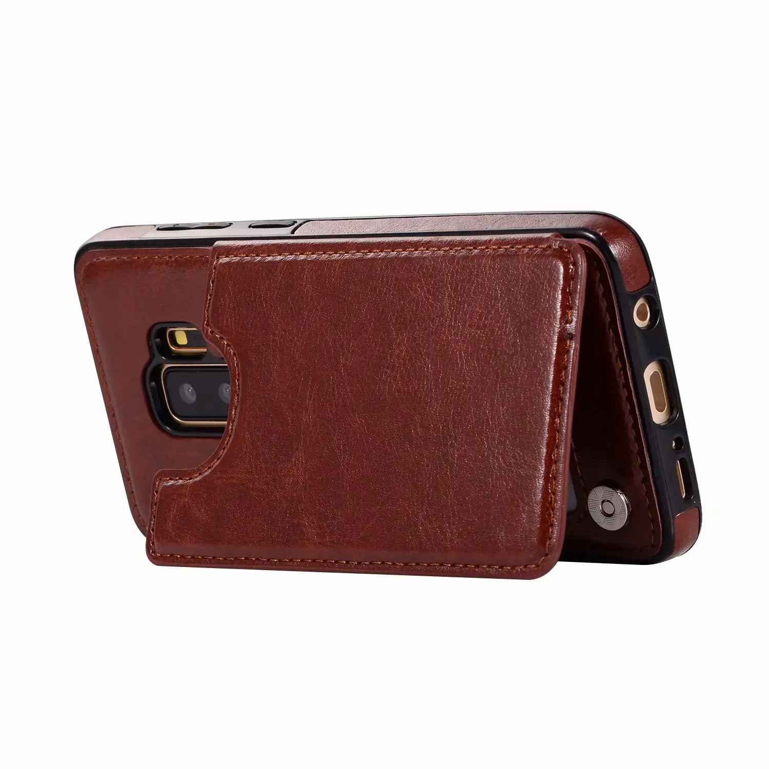 For Samsung S9 Fundas Leather Case S8 S7 Edge Note 8 9 Cover Flip iphone 6s SE 5 5s 6 7 Plus X XS MAX XR Wallet | Мобильные телефоны
