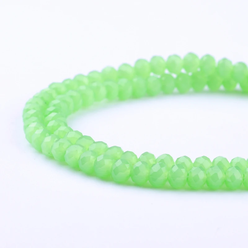 Граненые стеклянные шарики для бижутерии круглые с отверстиями поделок 71 шт./лот