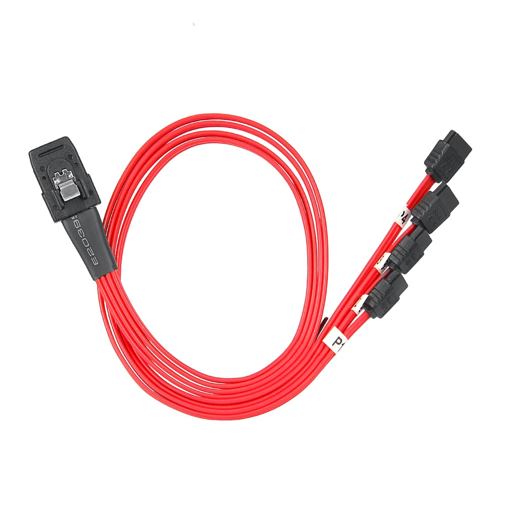 Внутренний кабель Mini SAS на 4 SATA многоканальный для разделения вперед и передачи