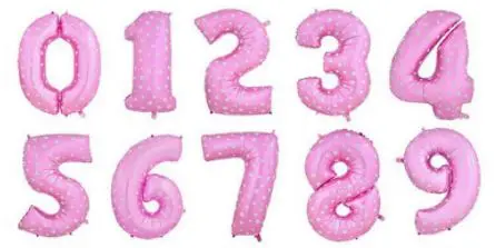 16 дюймов надувные воздушные шары с золотым номером цифры счастливый день