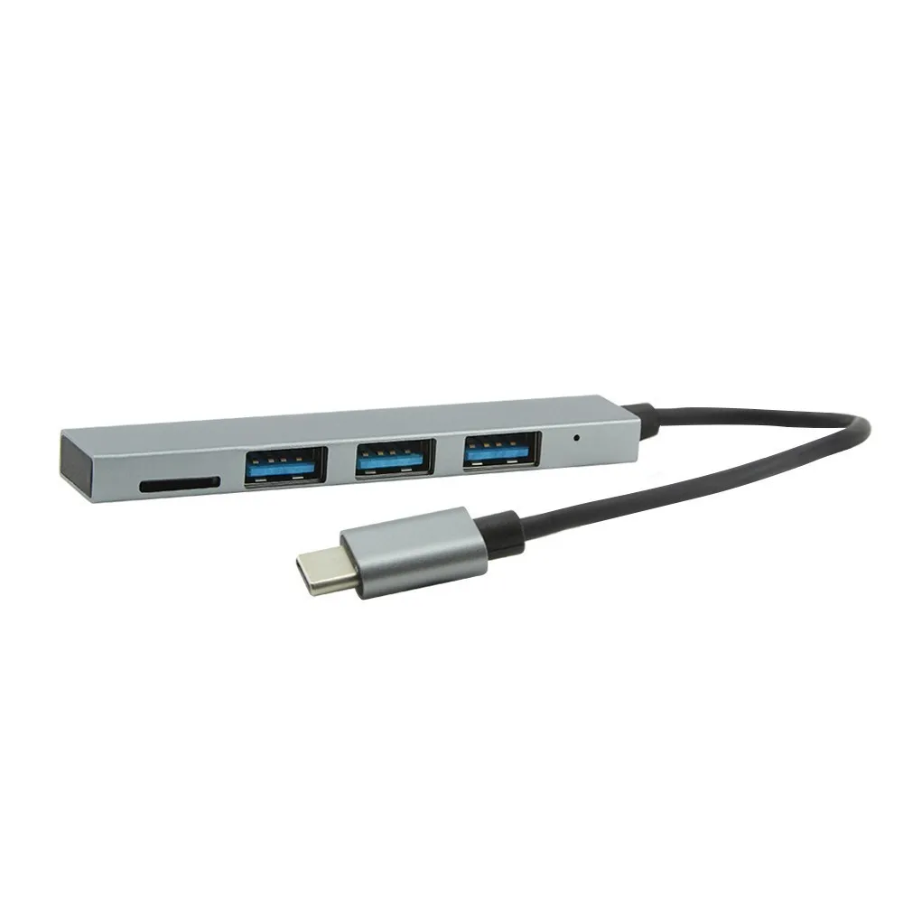 USB-концентратор CHUYI с Type-C на 3 0 USB 5 в 1 | Компьютеры и офис