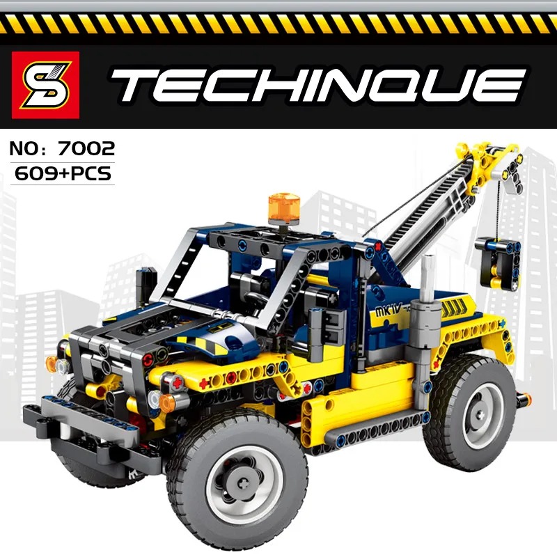 Technic Heavy Duty вилочный погрузчик Совместимость legoINGlys создатель Модель грузового