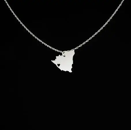

New Arrival Copper Nicaragua Jewelry Personalized Name Or Letters Nicaragua Necklace Best Gift For Men And Women YP4054