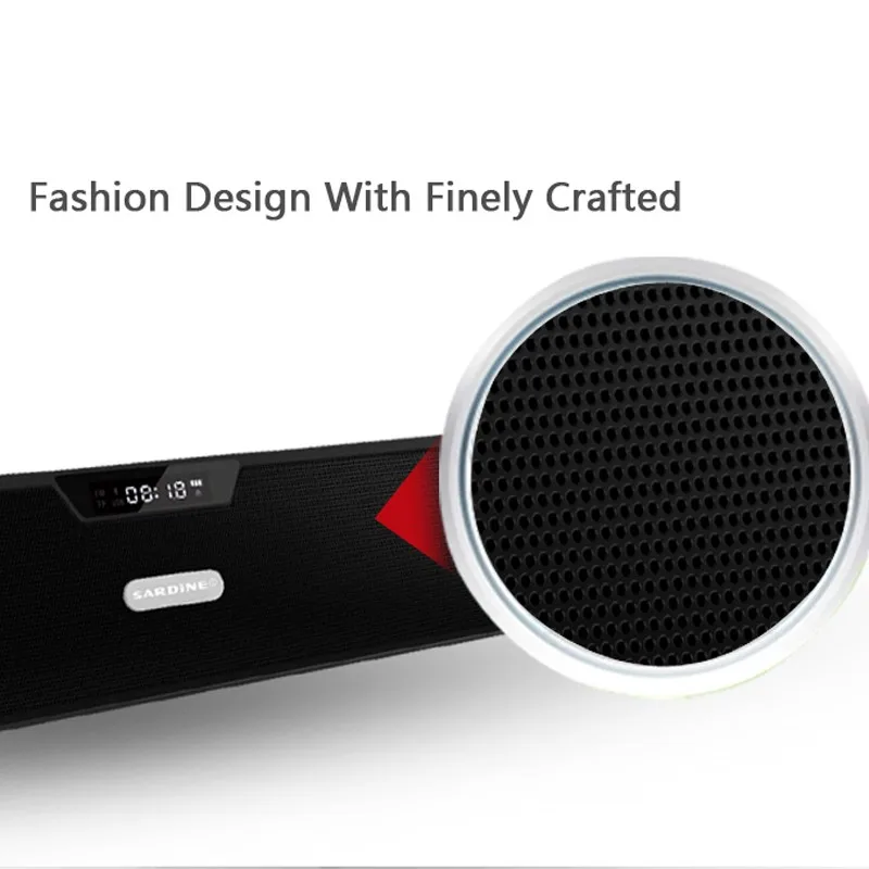 Sdy-019 большой мощности портативный беспроводной bluetooth-спикер 10 Вт стерео аудио