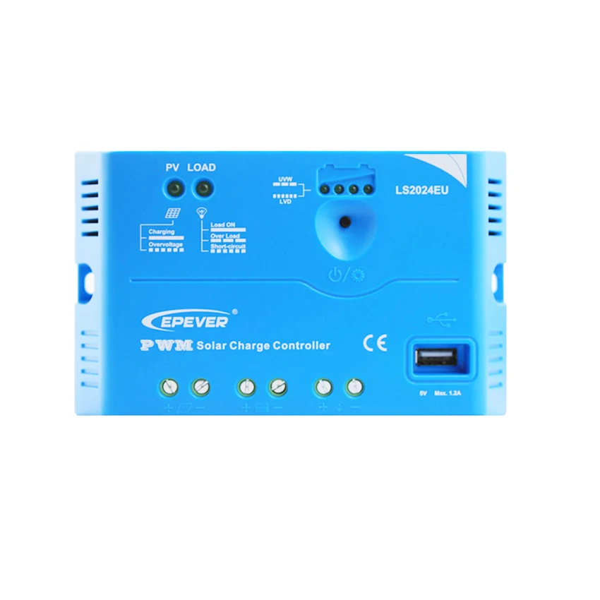 Контроллер солнечной зарядки EPSOLAR LS2024EU 20A 12 В 24 EP EPEVER PWM LandStar регуляторы с 5 в USB|solar