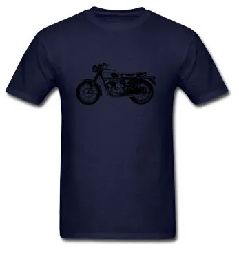 Высокое качество Винтаж мотоциклетные Для мужчин S Футболки уникальные
