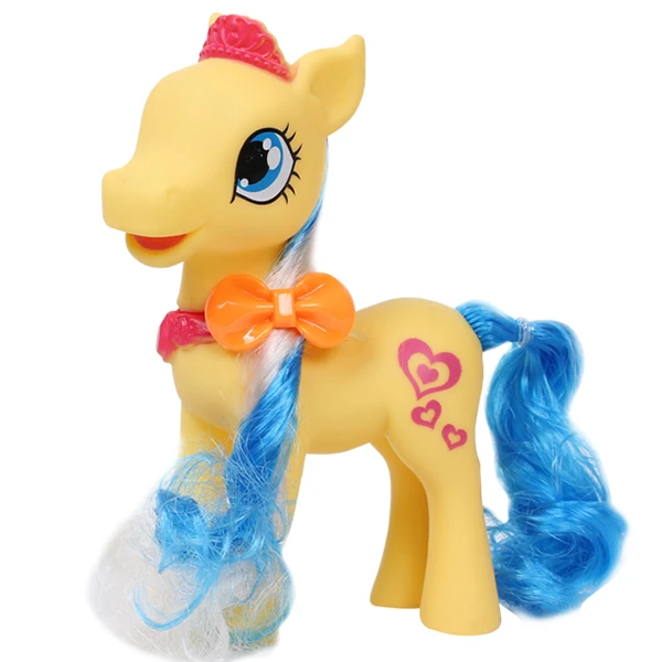 046 Lanyitoys 5 дюймов с рисунком из мультфильма «Мой маленький пони экшн-фигура аниме игрушки с маленькими куклы-лошади игрушки для девочек Подарки - Цвет: 046