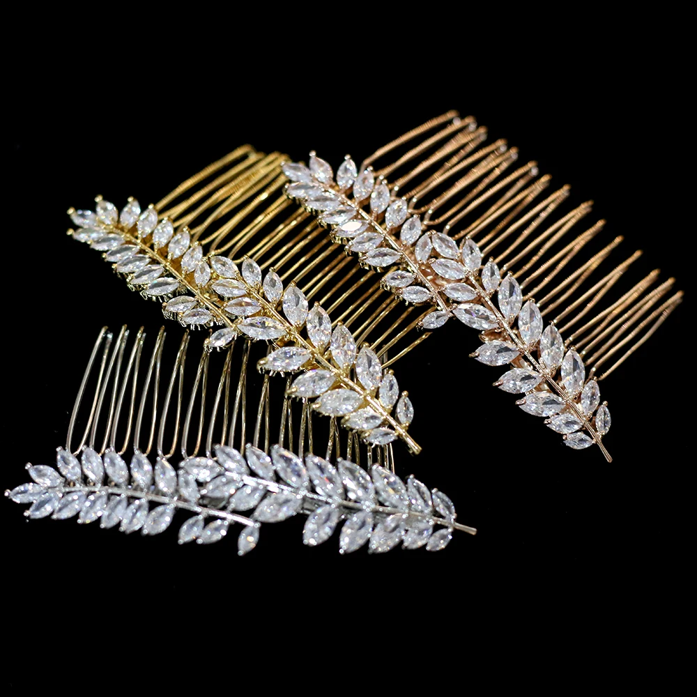 Bridal hair accessories crystal flower comb wedding clip jewelry handmade female flowers | Украшения и аксессуары
