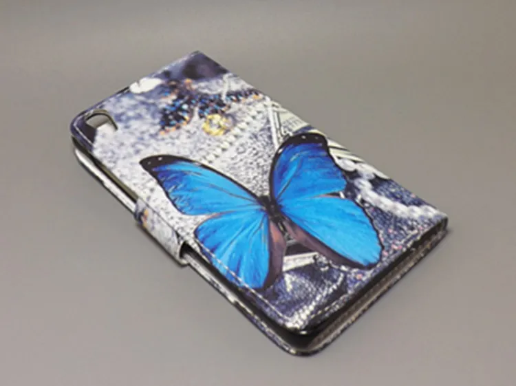 Новый дизайнерский чехол-книжка с бабочкой и цветочным флагом для Lenovo S850