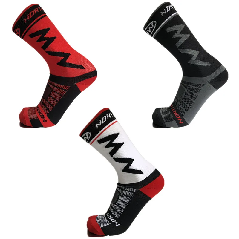 Носки для бега, велоспорта, верховой езды, спортивные носки для бега, дышащие мужские носки, спортивные носки для фитнеса, спортзала, size39-46