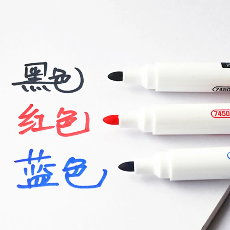

36 pcs/Lot 2mm liner marker for white board glass nonporous surface Erasable ink pen Stationery Office School supplies A6904