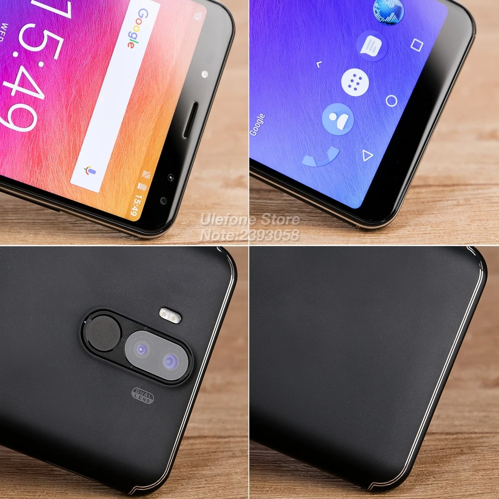 Ulefone power 3 Android 7,1 мобильный телефон 6," 18:9 FHD+ MT6763 Восьмиядерный 6 ГБ+ 64 ГБ 21 МП четырехъядерный камера 6080 мАч Face ID 4G смартфон