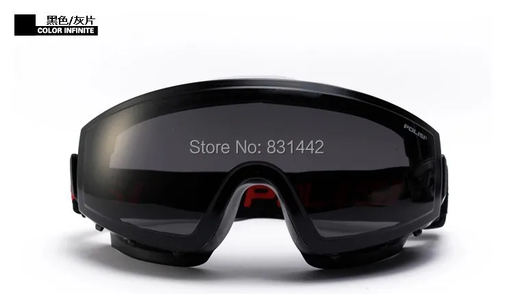 2014 new snowboard Outdoor sports motorcycle riding glasses ski goggles Single lens layer anti-fog anti-uv | Тематическая одежда и