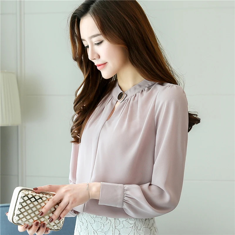 2018 распродажа полный Blusas Biboyamall осень для женщин топы корректирующие рукавом