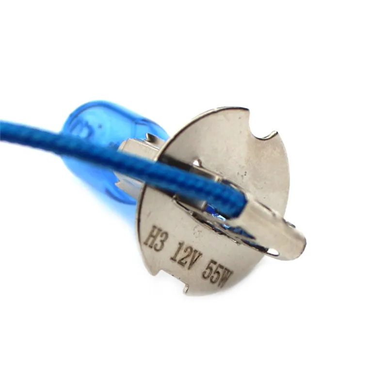 Комплект из 2 предметов, высокое качество H3 55 W/100 W 12v светодиодные кварцевые ультра-белый светильник лампы 6000 К Противотуманные фары Дневные Фары Светильник бег лампы противотуманных фар