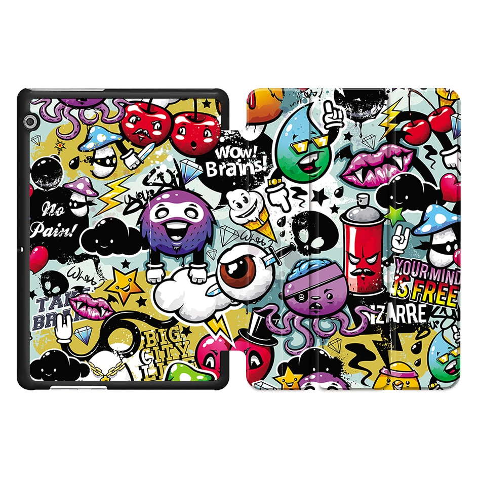 HW08 Чехол MTT для huawei MediaPad T3 10 AGS-L09 AGS-W09 Honor Play Pad 2, 9,6 дюймов, чехол-подставка для планшета, защитный чехол из искусственной кожи - Цвет: HW08