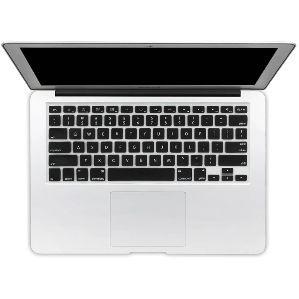 Силиконовая Защитная крышка для клавиатуры с английскими буквами США MacBook 13