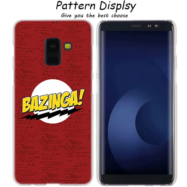 03 MLLSE Bazinga Теория Большого Взрыва ТВ-шоу чехол для Samsung Galaxy A6 A8 плюс A9 A7 A5 A6S A9Star Note9 8 5 - Цвет: 03