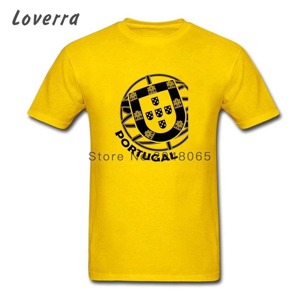Португалии герб футболка человек о образным вырезом Фитнес Джерси Для мужчин