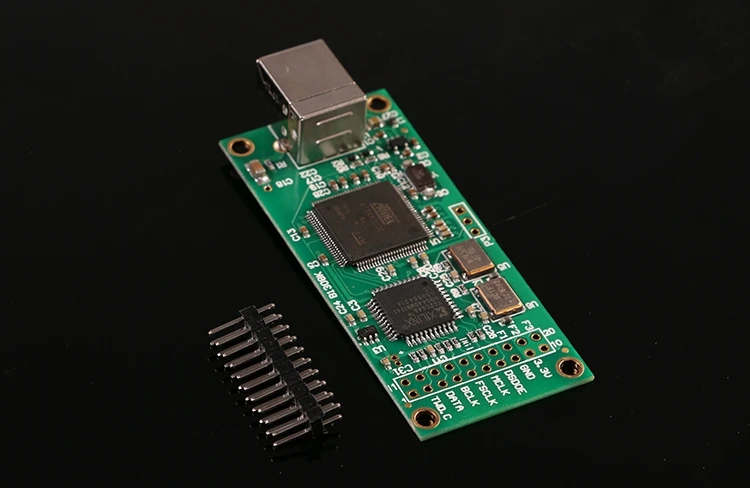 USB цифровой интерфейс IIS DAC декодер плата поддержка DSD512 32 бит 384K I2S DSD выход аудио