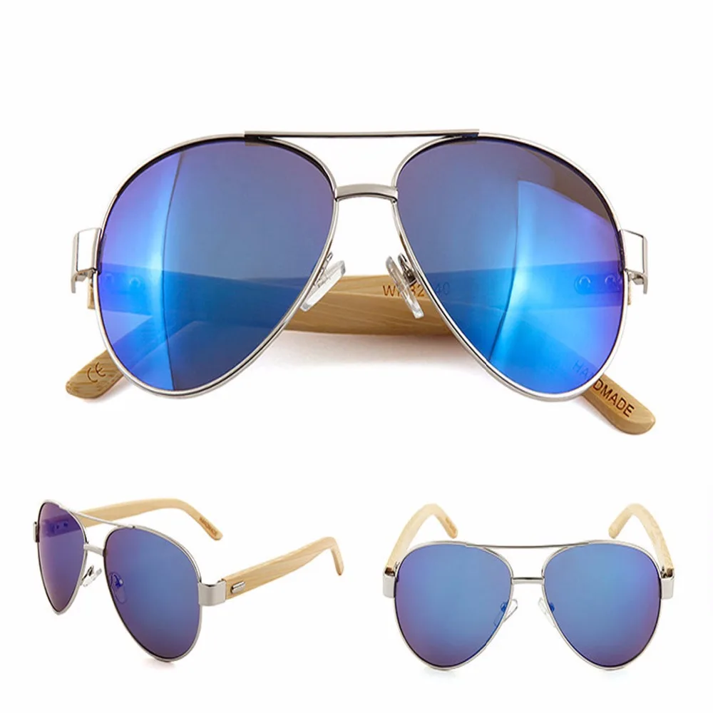 Классические солнцезащитные очки Ablibi высококачественные бамбуковые с защитой