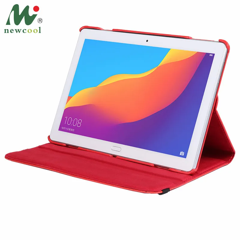 Для huawei T5 10 1 &quot360 Вращающийся pu кожаный чехол откидная крышка для планшета Mediapad
